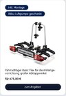 Fahrradträger Basic Flex für 675,00 € bei Volkswagen im Angebot Fahrradträger Basic Flex im aktuellen Volkswagen Prospekt