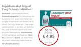 LINDA - Lopedium akut lingual Angebot im Prospekt Lopedium akut lingual bei LINDA im Prospekt "" für 4,95 €