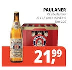 Oktoberfestbier bei Getränke Hörl im Wettstetten Prospekt für 21,99 €