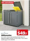 Aktuelles Mülltonnenbox Angebot bei Hagebaumarkt in Salzgitter ab 549,00 €