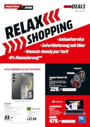 MediaMarkt Saturn Prospekt "RELAX SHOPPING", 16 Seiten, 10.02.2025 - 24.02.2025 MediaMarkt Saturn Prospekt "RELAX SHOPPING", 16 Seiten, 10.02.2025 - 24.02.2025