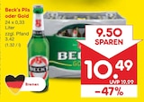 Pils oder Gold bei Netto Marken-Discount im Prospekt "" für 10,49 €