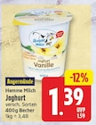 Aktuelles Joghurt Angebot bei EDEKA in Berlin ab 1,39 €