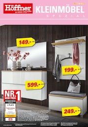 Garderobe Angebot & Preis im aktuellen Höffner Prospekt Garderobe Angebot im aktuellen Höffner Prospekt auf Seite 1