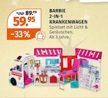 2-in-1 Krankenwagen von Barbie im aktuellen Müller Prospekt für 59,95 €