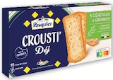 Crousti Dej Brioche - PASQUIER à 1,19 € dans le catalogue Super U