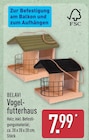 Vogelfutterhaus von Belavi im aktuellen ALDI Nord Prospekt