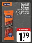 EDEKA Schalksmühle - Snack !T Kabanos Angebot im Prospekt Snack !T Kabanos bei EDEKA im Schalksmühle Prospekt für 1,79 €