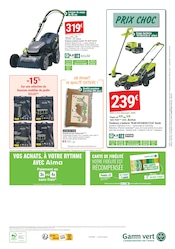 Promos Granulé Bois dans le catalogue "Gamm vert MANIA" de Gamm vert Granulé Bois en promo dans le catalogue Gamm vert à la page 8