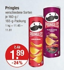 Original im V-Markt Prospekt Original von Pringles im aktuellen V-Markt Prospekt für 1,89 €