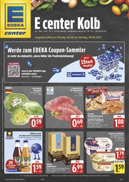 E center Prospekt für Neunkirchen: "Wir lieben Lebensmittel!", 52 Seiten, 04.08.2025 - 09.08.2025