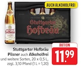 Pilsner im Angebot bei E center in Filderstadt Pilsner Angebote von Stuttgarter Hofbräu bei E center Filderstadt für 11,99 €