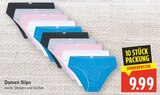 Damen Slips für 9,99 € bei E center im Angebot Damen Slips im aktuellen E center Prospekt