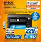 MultifunktionsTintentankdrucker EcoTank ET-2851 im Angebot bei expert in Bad Salzuflen MultifunktionsTintentankdrucker EcoTank ET-2851 Angebote von epson bei expert Bad Salzuflen für 199,00 €