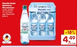 Natürliches Mineralwasser Angebote von Rheinfels Quelle bei Netto Marken-Discount Gummersbach für 4,49 €
