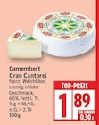 Camembert Gran Cantorel für 1,89 € bei EDEKA im Angebot Camembert Gran Cantorel im aktuellen EDEKA Prospekt