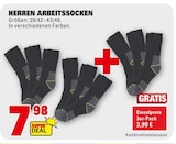 HERREN ARBEITSSOCKEN Angebote bei E center Reutlingen für 7,98 €