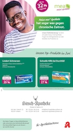 Aktueller mea - meine apotheke Apotheken Prospekt für Pulheim: Unsere Juni-Angebote mit 4} Seiten, 01.06.2025 - 30.06.2025