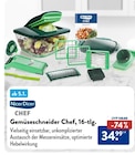 Gemüseschneider Chef, 16-tlg. von Nicer Dicer im aktuellen ALDI Nord Prospekt für 34,99 €