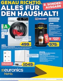 Der aktuelle EURONICS Prospekt Der aktuelle EURONICS Prospekt GENAU RICHTIG. ALLES FÜR DEN HAUSHALT!