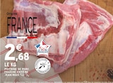 Promo Poitrine de porc fraîche entière à 2,68 € dans le catalogue Intermarché à Cenomes