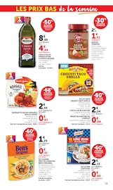 Promos Huile d'olive vierge dans le catalogue "L'ANNIVERSAIRE GAGNANT DES MAGASINS U" de Hyper U Huile d'olive vierge en promo dans le catalogue Hyper U à la page 29