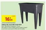 Table de culture sur pied en promo chez Intermarché Reims à 16,99 €