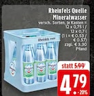 EDEKA - Mineralwasser Angebot im Prospekt Mineralwasser bei EDEKA im Prospekt "" für 4,79 €