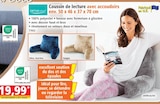 Norma Uckange - Promo Coussin de lecture avec accoudoirs env. 50 x 46 x 37 x 70 cm Promo Coussin de lecture avec accoudoirs env. 50 x 46 x 37 x 70 cm à 19,99 € dans le catalogue Norma à Uckange