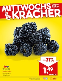Netto Marken-Discount Brombeeren im Prospekt Netto Marken-Discount Brombeeren im Prospekt