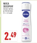DEOSPRAY im Angebot bei Marktkauf in Mülheim DEOSPRAY Angebote von NIVEA bei Marktkauf Mülheim für 2,49 €