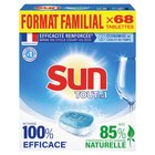 Tablettes Lave-Vaisselle Tout En 1 Sun en promo chez Auchan Hypermarché Vienne à 7,90 €