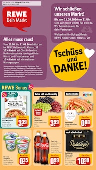 Aktueller REWE Prospekt "Dein Markt" Aktueller REWE Prospekt