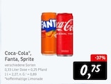 Coca-Cola Angebote bei Konsum Pirna für 0,75 €