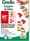 Spray nettoyant ultra degraissant au savon de marseille (1) - Carolin en promo chez Auchan Supermarché Saint-Médard-en-Jalles à 3,15 €