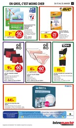 Prix et réduction Sous-Vêtements Homme dans le prospectus Intermarché Hyper en cours Offre Sous-Vêtements Homme dans le catalogue Intermarché Hyper du moment à la page 37