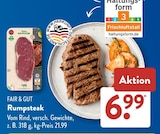 Rumpsteak Angebote von Fair & Gut bei ALDI SÜD Darmstadt für 6,99 €