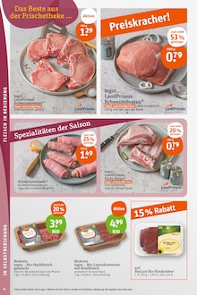 Schweinebraten im tegut Prospekt "tegut… gute Lebensmittel" mit 22 Seiten (Wiesbaden)