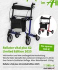 Orthopädie-Technik Kächele GmbH Stuttgart - Rollator vital plus 62 Limited Edition 2025 Angebot im Prospekt Rollator vital plus 62 Limited Edition 2025 bei Orthopädie-Technik Kächele GmbH im Stuttgart Prospekt für 389,00 €