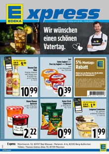 Aktueller E xpress Prospekt für Pöcking und Ungebung, Seiten zum blättern E xpress Prospekt Wir wünschen einen schönen Vatertag. mit Seiten in Pöcking und Umgebung