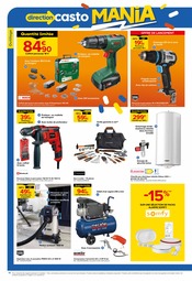 Promos Aspirateur dans le catalogue "direction casto MANIA" de Castorama Aspirateur en promo dans le catalogue Castorama à la page 14