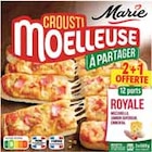 Pizza crousti moelleuse à partager royale surgelée - MARIE - Intermarché à Poitiers Pizza crousti moelleuse à partager royale surgelée - MARIE en promo chez Intermarché Poitiers à 6,99 €