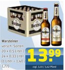 Aktuelle Warsteiner Angebote bei Getränke Arena in Essen Aktuelles Warsteiner Angebot bei Getränke Arena in Essen ab 13,99 €