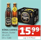 Weizen Angebote von König Ludwig bei Getränke Oase Dorsten für 15,99 €