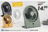 Ventilator im Angebot bei BRAUN Möbel-Center in Lörrach Ventilator Angebote bei BRAUN Möbel-Center Lörrach für 14,95 €
