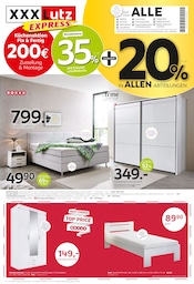 Kleiderschrank im Express Prospekt in Siegen Aktueller Express Prospekt mit Kleiderschrank, "Küchenakton Fix & Fertig", Seite 1