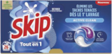 Lot de 3 boîtes de lessive capsules x 26 3-en-1 active clean - SKIP à 20,49 € dans le catalogue Carrefour