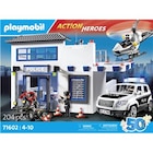 Playmobil Action Heroes 71602 Poste de police et véhicules dans le catalogue Fnac