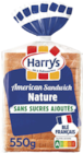 Pain american sandwich sans sucres ajoutés nature - HARRYS en promo chez Monoprix Margaret Pain american sandwich sans sucres ajoutés nature - HARRYS dans le catalogue Monoprix Margaret