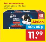 Katzennahrung Angebote von Felix bei Netto Marken-Discount Kaiserslautern für 11,99 €